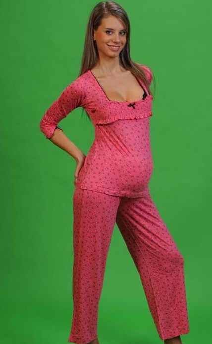 Těhotenské pyžamo